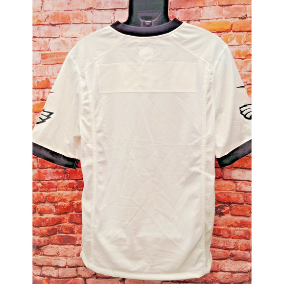 Philadelphia Eagles Jersey Women's Medium White Nike NFL Football Sports V Neck - Picture 5 of 5